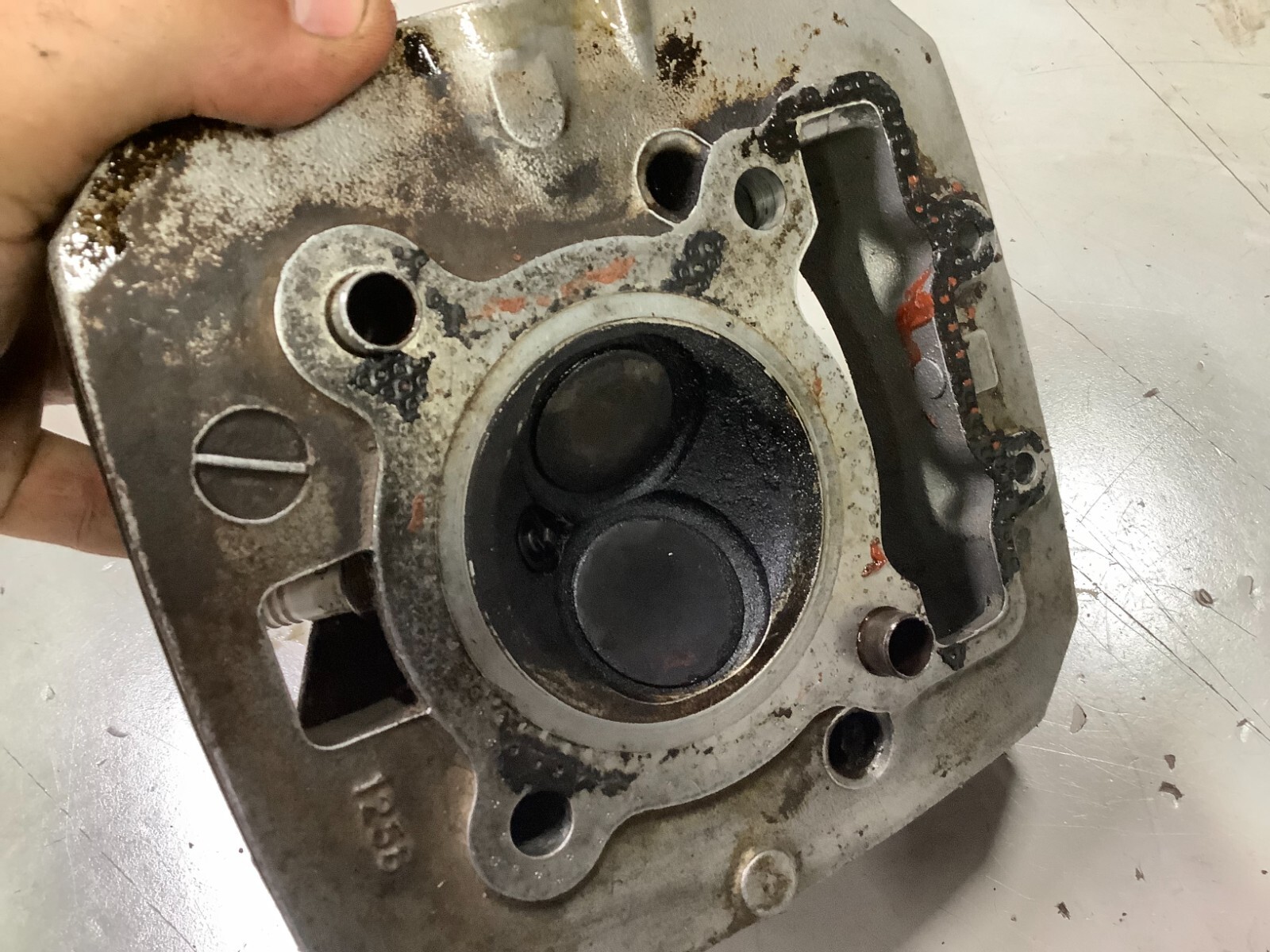 KAWASAKI BAYOU 220 CYLINDER HEAD / CAM / VALVES eBay