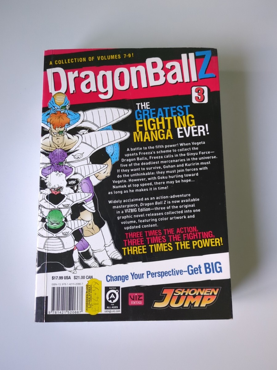 Dragonball 3-in-1 4volumes 洋書 Pdf Dragon Ball Z, Vol. 3