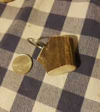 Deer antler key chain