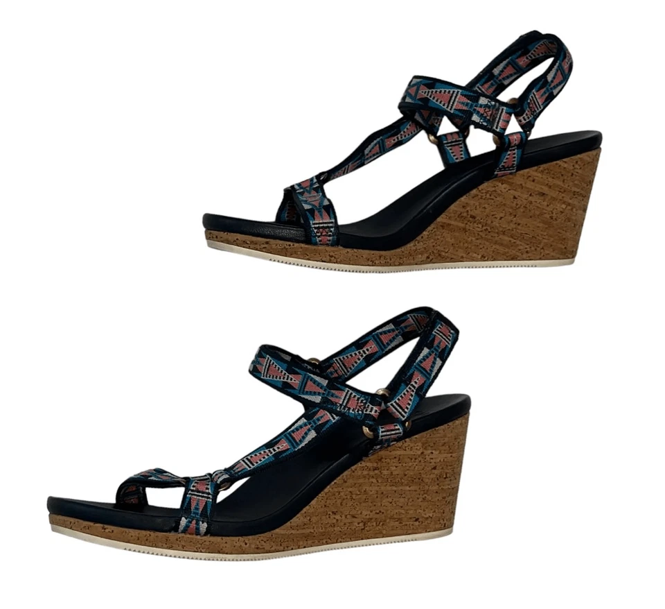 Sandalias universales con cuña de corcho Teva Arrabelle Foto 3 de 4