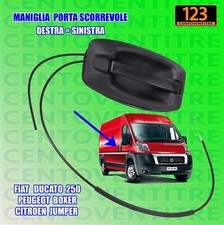 MANIGLIA PORTA SCORREVOLE LATERALE DESTRA SINISTRA DUCATO 250 BOXER JUMPER