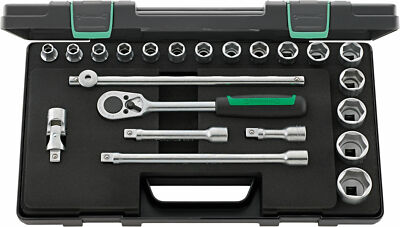 Stahlwille SOCKET SET 1/2'' 96031448 Set with  22 Psc. 52/16/6 KN
