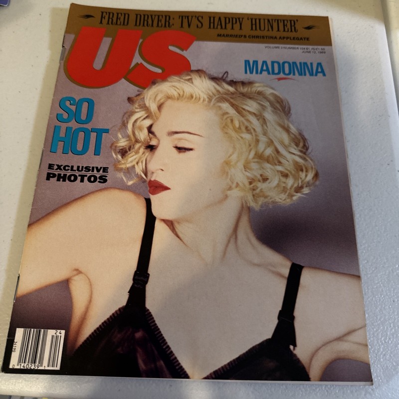 Us Weekly – June 12, 1989 – Exclusive Madonna Feature – Vintage Magazine
