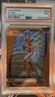 2024 Panini Prizm - Rookies Bo Nix #309 Orange Wave Prizm /60 (RC) PSA MINT 9