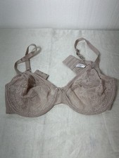 Women's Underwire Unlined Bra Minimizers Non-Padded Full Coverage Lace Plus Size