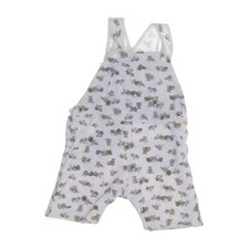 Petit Bateau, Latzhose, Größe: 81, Weiß/Mehrfarbig, Baumwolle/Elasthan #PQD