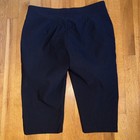 NWT Lee Slim Fit Sculpting Mid Rise Black Cropped Skimmer Pants 8P — photo 5