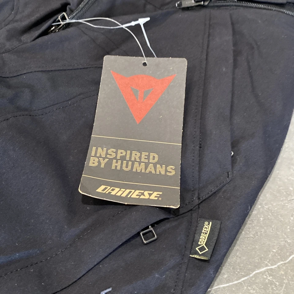 Pantalones de carreras de motocicletas Dainese Gore-Tex negros para mujer talla 40 pequeños EE. UU. *Nuevos* Foto 3 de 4