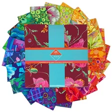 Kaffe Classics Plus 10" Square Pack in Spectrum by Free Spirit