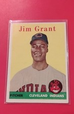 1958 Topps - Mudcat Grant #394 (RC) Xtra Nice Copy