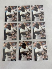Lot Of 9 1992 Topps Stadium Club Baseball #620 Barry Bonds Pittsburgh Pirates