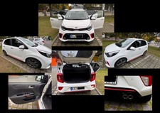 Zuverl. Kia Picanto 1.2 ISG GT Line in Weiß 8-fach bereift MIT NEUEM Service