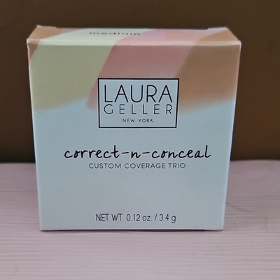 Laura Geller Correct-N-Conceal Custom Coverage Trio 0.12oz Medium New With Box