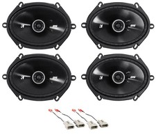 Kicker 6x8" Front Rear Factory Speaker Replacement Kit For 98-01 Ford Explorer