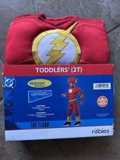 Rubie s DC Comics The Flash Costume for Toddlers 2T Walmart Exclusive