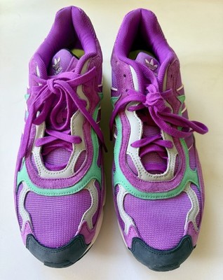 Adidas Originals Temper Run Shock Purple Teal White F97208 Mens Size 13