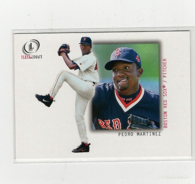 2001 Pedro Martinez Fleer Legacy #1 Free Shipping E2148