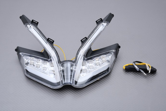 Feu arrière LED blanc avec clignotants pour Ducati Panigale 899