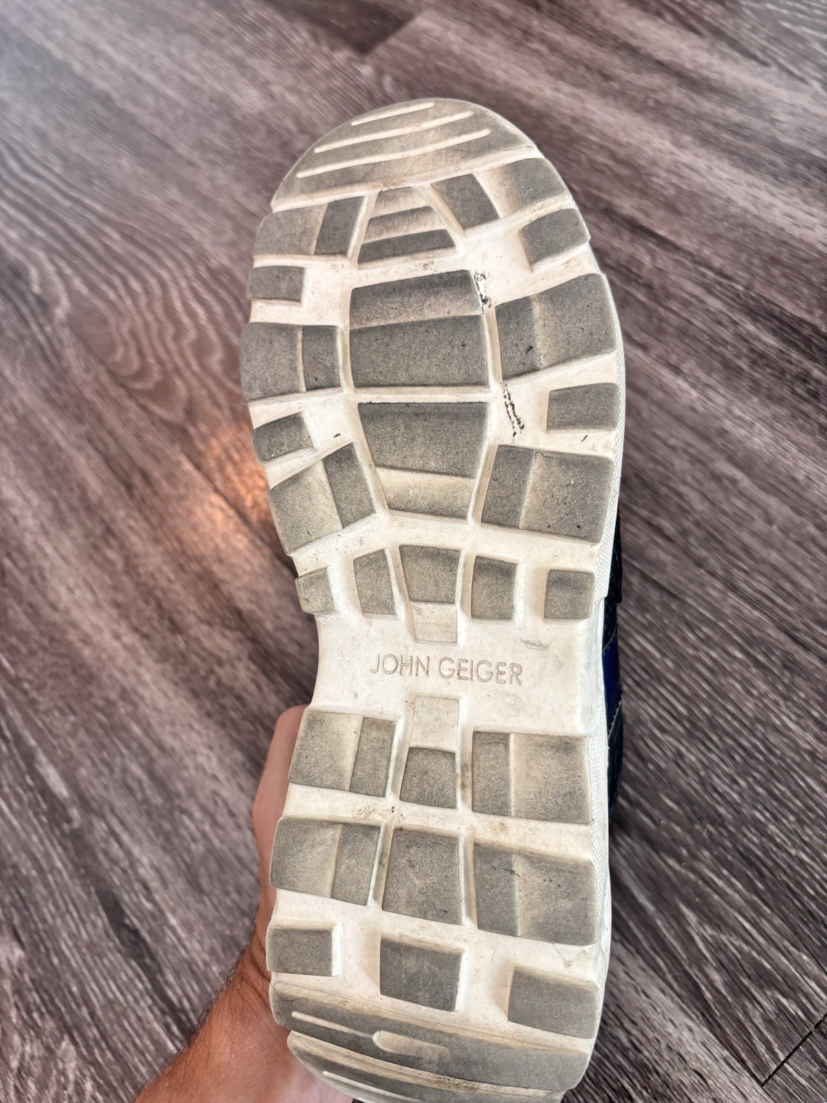 John Geiger Sneaker 003 Black Python Holographic … - image 7