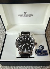 REVUE THOMMEN Airspeed XXL - 47 mm - Automatik Full Set / ungetragen 