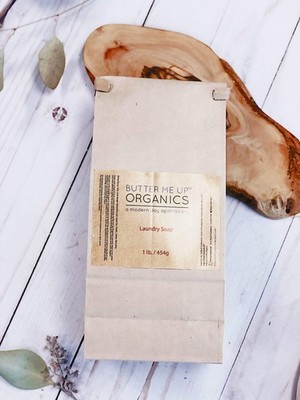 All Natural Laundry Soap / Organic Laundry Detergent / All-Natural Powdered Laun