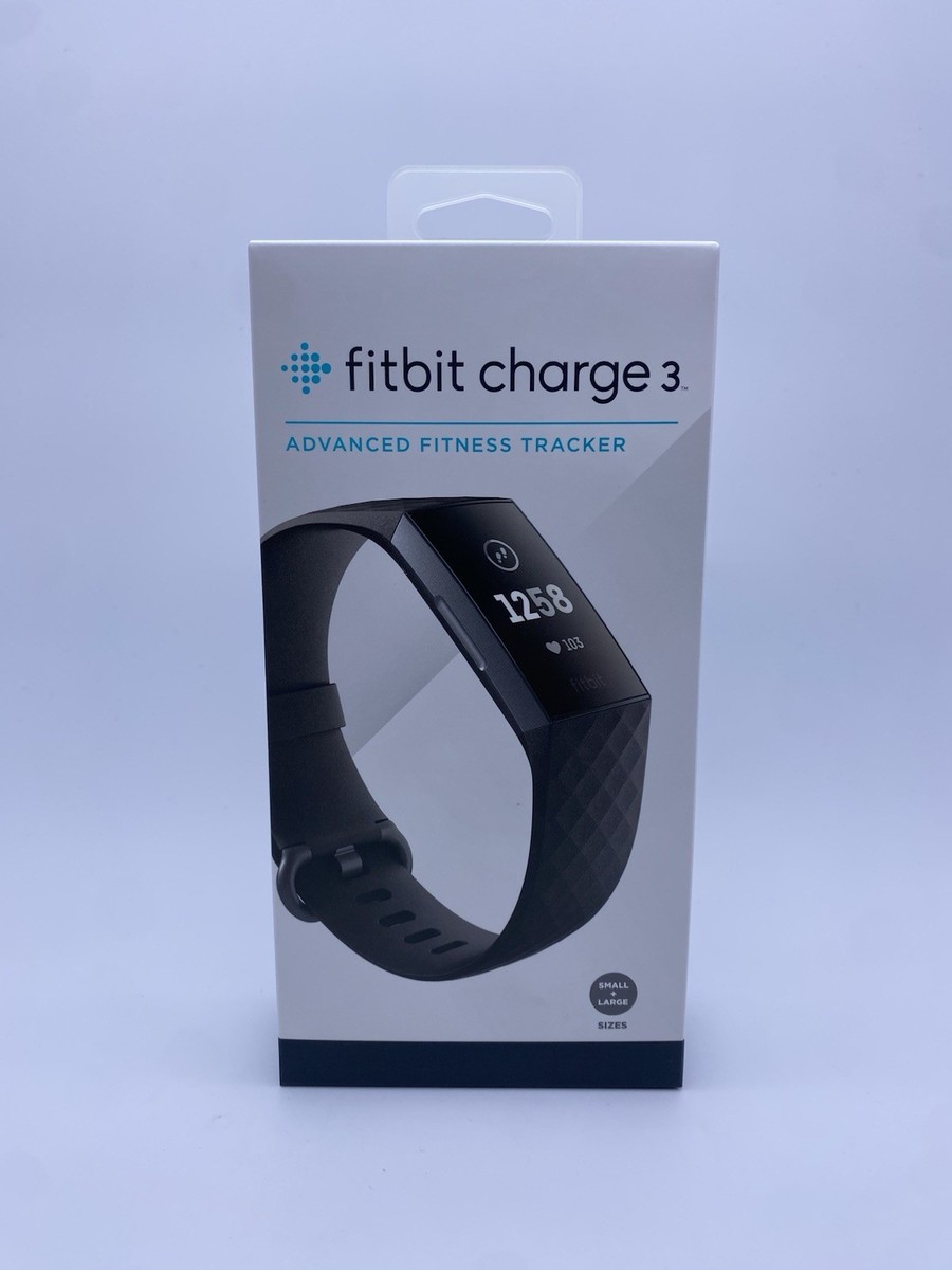 Fitbit Charge 3 Fitness Activity Tracker - Graphite/Black