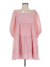 Nasty Gal Inc. Women Pink Casual Dress 6
