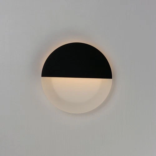 Black LED Outdoor Wall Sconce from the Alumilux Glow Collection - Picture 3 of 7