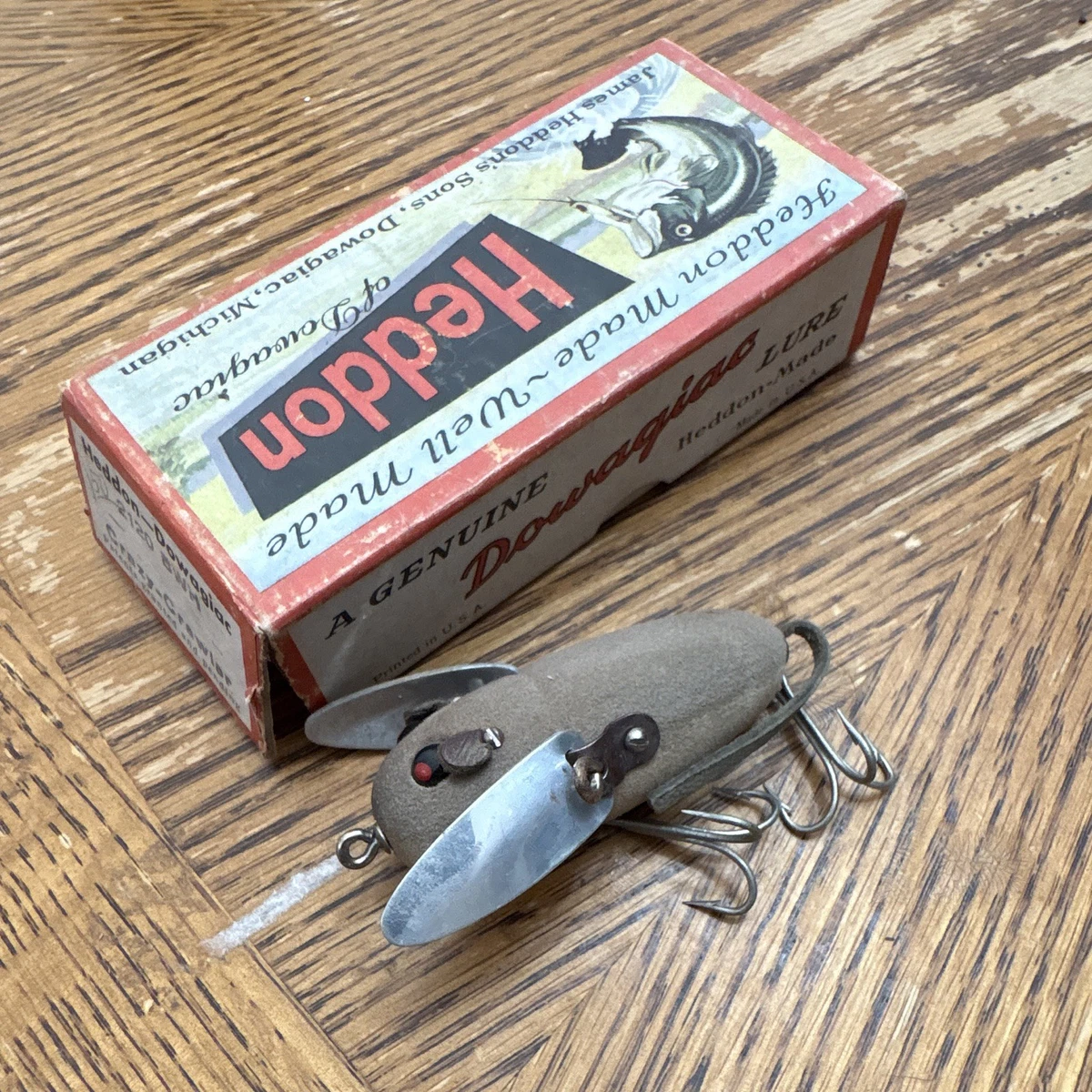 Heddon Bass Wooden Vintage Fishing Lures for sale | eBay