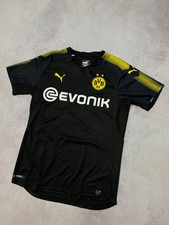 BORUSSIA DORTMUND 2017 2018 AWAY FOOTBALL SHIRT SOCCER JERSEY M PUMA