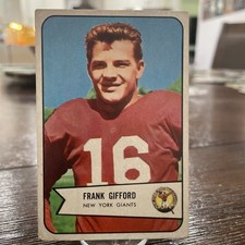 1954 Bowman - Frank Gifford #55