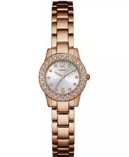 Guess U0889L3 - Reloj Damas - Tono Oro Rosa - Acero Inoxidable Cristal Acentuado