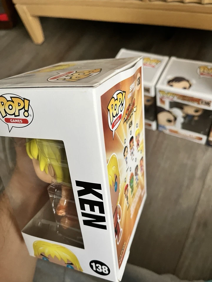 Funko Pop!Vinilo: Street Fighter Lote 8 piezas Serie 1, 136 a 142 y 203 Foto 2 de 4