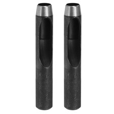 2Pack Leather Hole Punch 11mm Round Hollow Hole Puncher Cutter Carbon Steel
