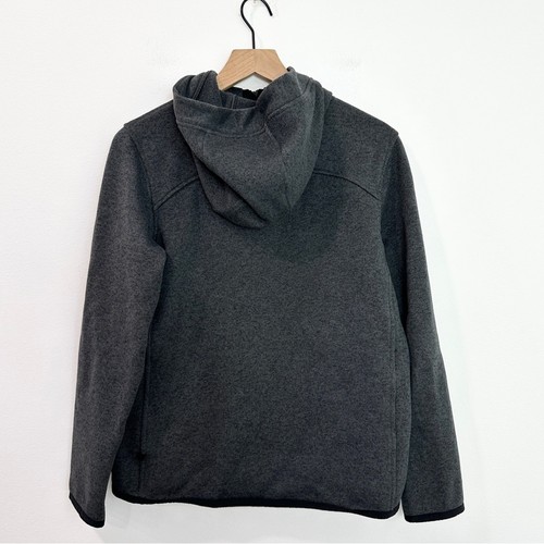 Lululemon Its Fleece Cold Pullover meliert anthrazit grau schwarz Viertelreißverschluss 8 - Bild 2 von 5