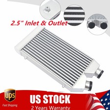 Universal 2.5 Inch Io One Side Turbo Front Mount Intercooler 25x11x3 Aluminum Universal 2.5 Inch Io One Side Turbo Front Mount Intercooler 25x11x3 Aluminum