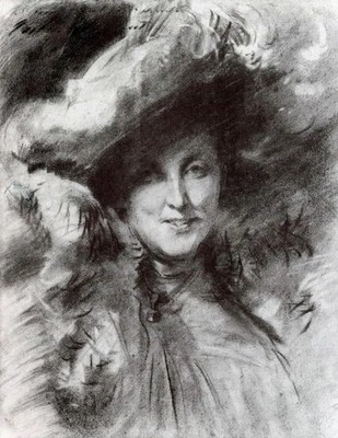John Sargent Mrs Charles Hunter 1902 17''x 22'' Archival Art Print