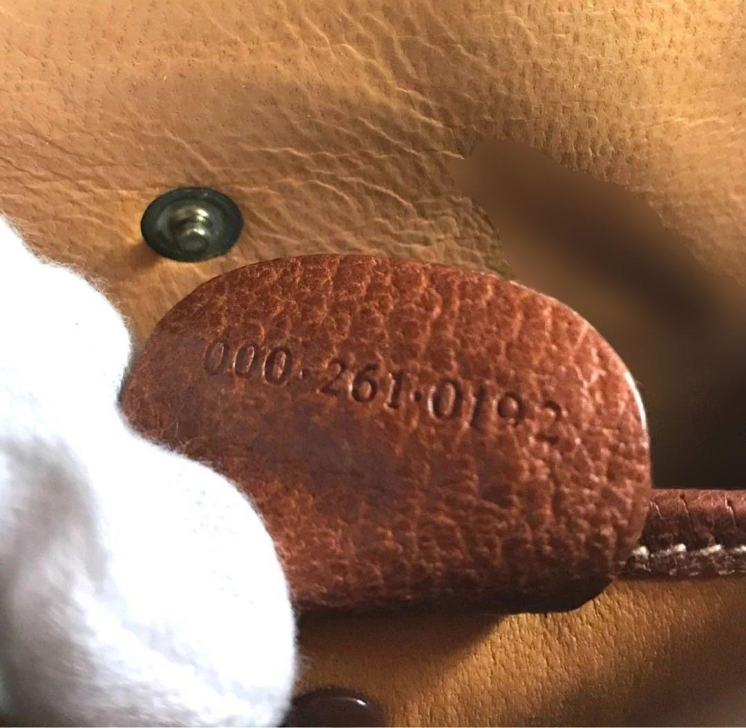 GUCCI Leather Ladylock 2WAY Handbag Brown Authentic Vintage Crossbody Bag thumbnail 12