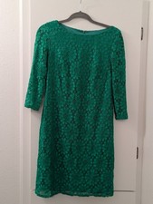 Eliza J Green Lace 3/4 Sleeve Floral Patterned Dress Women's Size 4- St. Patrick