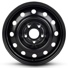 New 15 Replacement Wheel Rim For 2007-2009 Mazda 3 Car 2c3a Black Steel