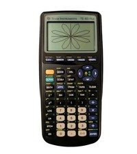 Texas Instruments TI-83 Plus calcolatrice grafica testata funzionante con cover