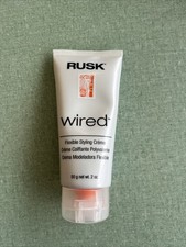 Rusk Wired Flexible Styling Creme 6 oz Hair Molding Cream for Hold  Texture
