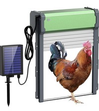 Automatic Chicken Coop Door Solar: Automatic Chicken Door - Solar