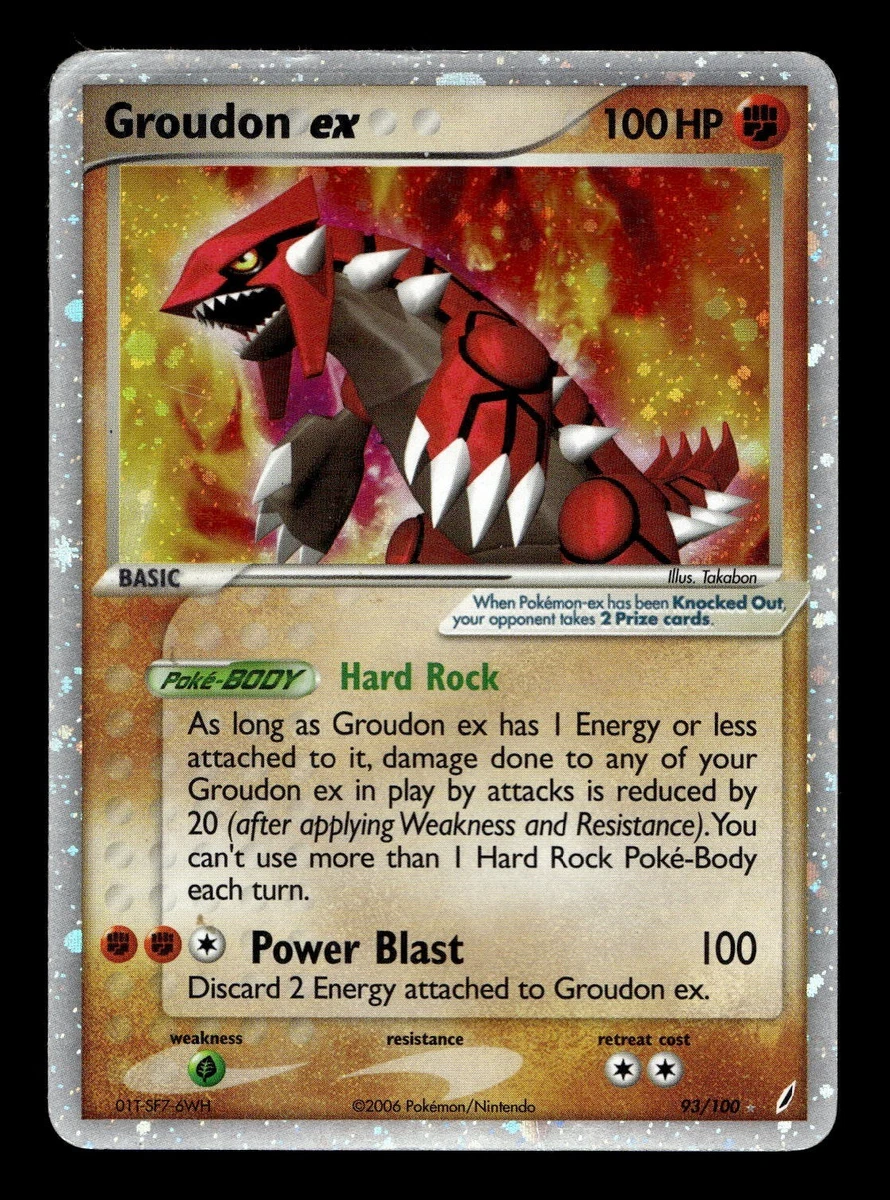 Groudon Ex Pokémon TCG Cards for sale | eBay