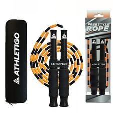 Beaded Jump Rope for Men, Women  Kids   Adjustable Jump Rope for Fitness   C...