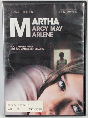 Martha Marcy May Marlene (2011) DVD Elizabeth Olsen Free Shipping Resurfaced!