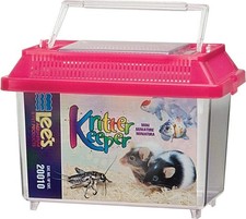 Lee's Rectangular Kritter Keeper Mini Vented Lid Assorted Colors - 2 Pack