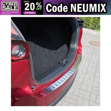 Ladekantenschutz Für Mazda CX-5 II Typ KF 2017-2025 Silber Mit Kleber Edelstahl