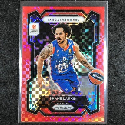 2023-24 Prizm EuroLeague SHANE LARKIN Red Power 53/75 #5