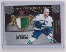 2011-12 Panini Crown Royale All The Kings Men Memorabilia Prime 25/50 Daniel